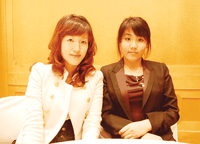 SKKU undergraduates, Ae-Ri Jang and Esther Shin, beneficiaries of ETS scholarships